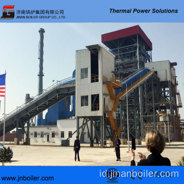 130 T / H Gabungan Grate Corn COB Fired Boiler